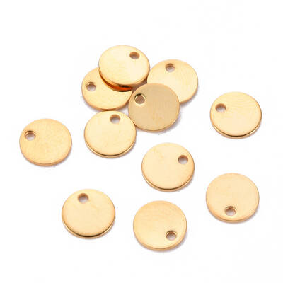 201 Stainless Steel Stamping Blank Tag Pendants