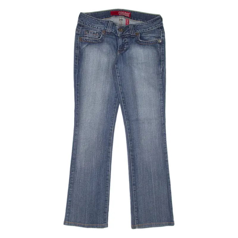 GUESS Daredevil Womens Jeans Blue Regular Bootcut Stone Wash W27 L29