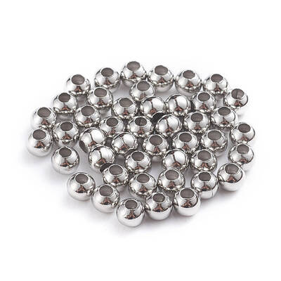 Tarnish Resistant 304 Stainless Steel Beads