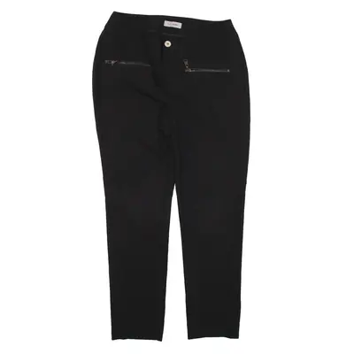 FIORELLA RUBINO Trousers Black Regular Skinny Womens W32 L28