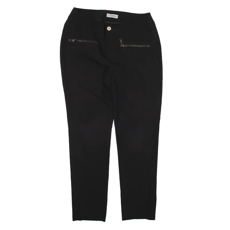 FIORELLA RUBINO Trousers Black Regular Skinny Womens W32 L28