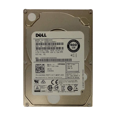 453KG Dell 600GB 12Gb/s SAS 10000 2.5-Inch Hard Drive