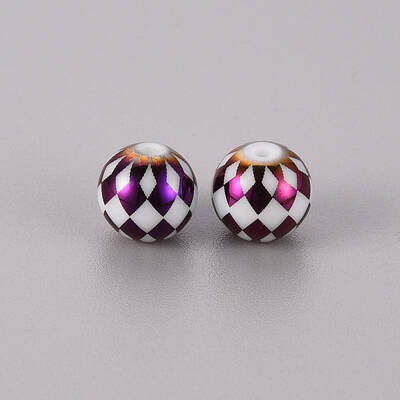 Electroplate Glass Beads