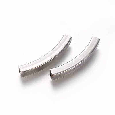 Tarnish Resistant 304 Stainless Steel Tube Beads