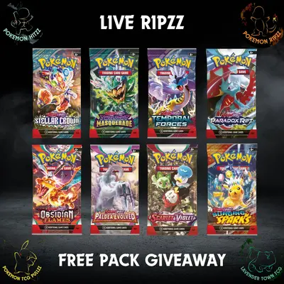 Scarlet & Violet Loose Pokemon Pack!