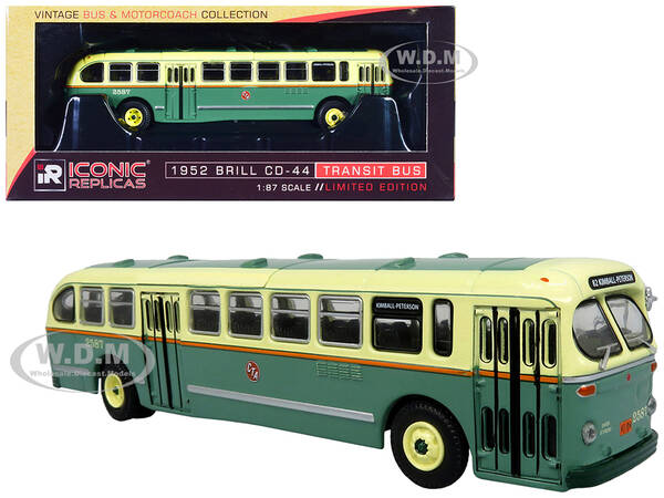 1952 CCF-Brill CD-44 Transit Bus CTA (Chicago Transit Authority) Chicago Surface Lines \