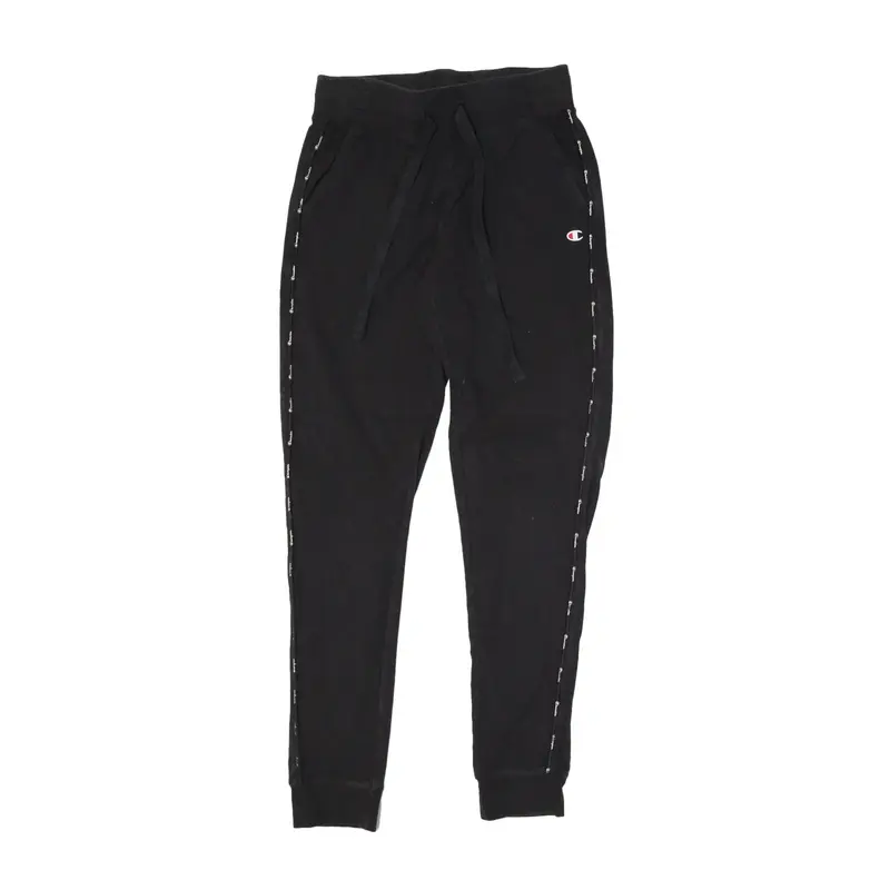 CHAMPION Joggers Black Tapered Womens XS W26 L28