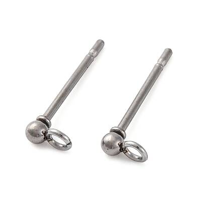 202 Stainless Steel Stud Earring Findings