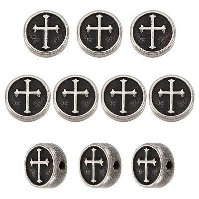 10Pcs 304 Stainless Steel Beads
