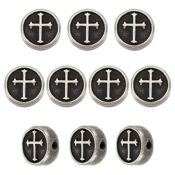 10Pcs 304 Stainless Steel Beads