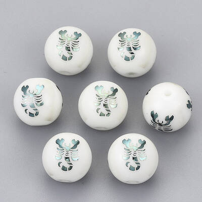 Electroplate Glass Beads