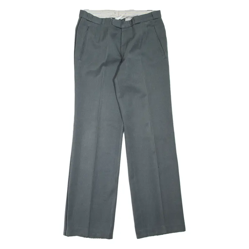 Mens Trousers Grey Regular Straight W29 L31