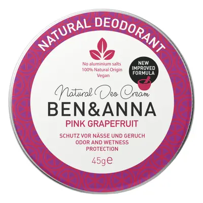 Ben & anna Deo Cream naturale, pink grapefruit (45 g)