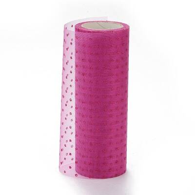 Glitter Deco Mesh Ribbons