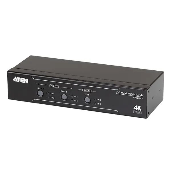 VM0202HB ATEN 2 x 2 True 4K HDMI Matrix Switch