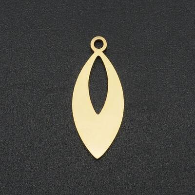 201 Stainless Steel Open Back Bezel Pendants