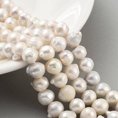 Natural Cultured Freshwater Pearl Beads Strands