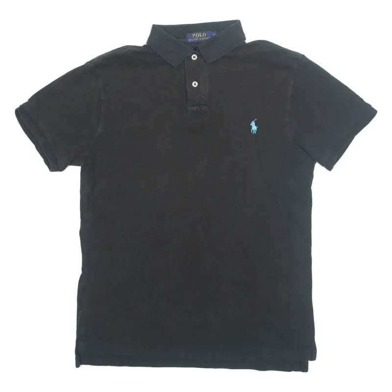 POLO RALPH LAUREN SLIM Mens Polo Shirt Black M