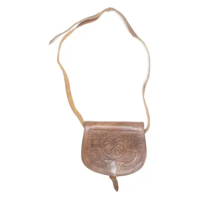 Womens Crossbody Bag Brown Leather