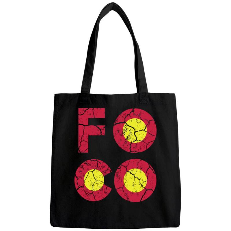 Fort Collins Colorado Flag Foco Bags Bags