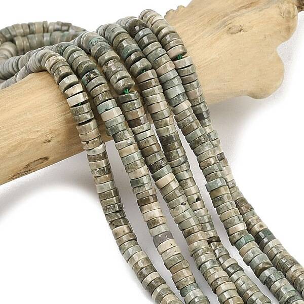 Natural Green Grass Agate Beads Strands