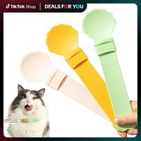 【Dealsforyoudays】6pcs Cat Treat Feeder - Interactive and Mess-Free Dispenser for Your Feline Friend