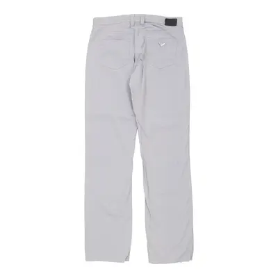 Armani Jeans Trousers - 32W UK 10 Blue Cotton