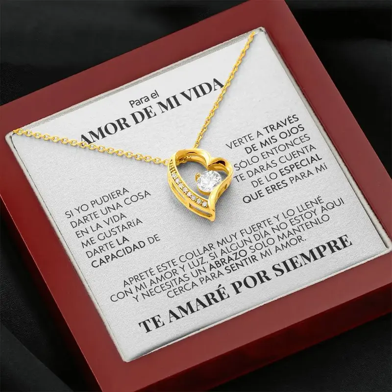 A Unique Gift PARA EL AMOR DE MI VIDA / Message Card, Spanish