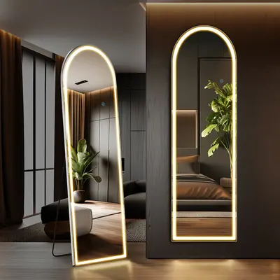 Full Length Mirror with LED Lights, 60\