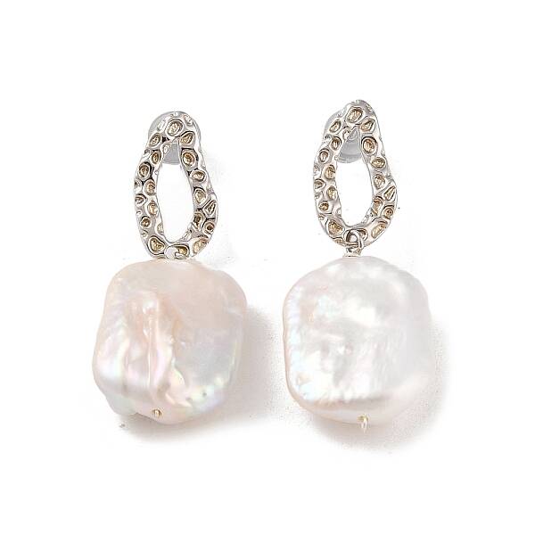 Anti-Tarnish Sterling Silver Stud Earrings
