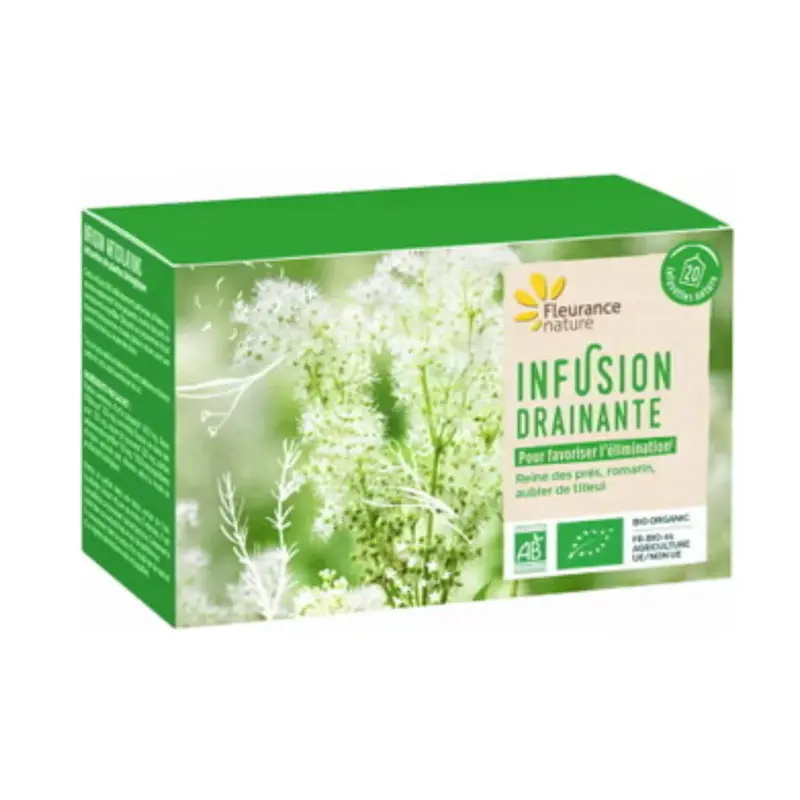 Fleurance nature Organic herbal tea draining 20 pieces