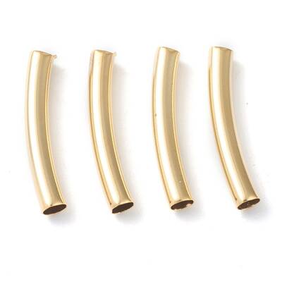 Brass Tube Beads