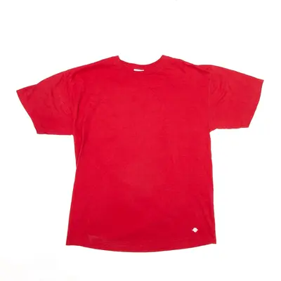 JERZEES T-Shirt Red Short Sleeve Womens M