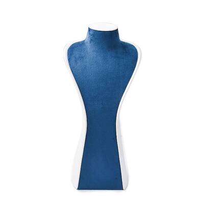 Bust Shaped PU Leather Jewelry Display Stands for Necklaces