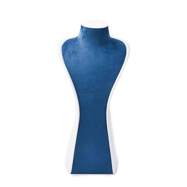 Bust Shaped PU Leather Jewelry Display Stands for Necklaces