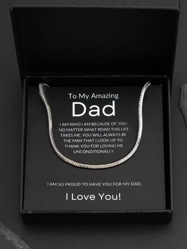 Men's Summer Street Trend Minimalist Chain Necklace Perfect for Gift, Trendy Classic Chain Necklace, Chic All-match Jewelry A...