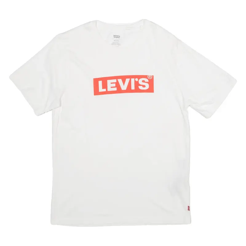 LEVI'S Mens T-Shirt White XS