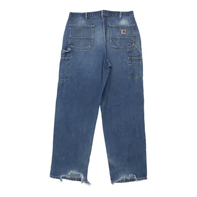 Carhartt Jeans - 36W 34L Blue Cotton