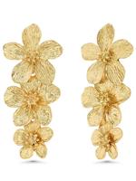 Flower Design Dangle Earrings, Fashionable Jewelry for Women, Trendy All-match & Exquisite Jewelry for Birthday Gift