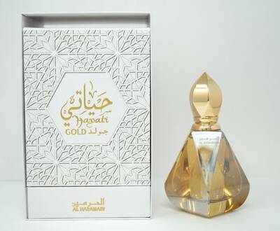 Al Haramain Hayati Gold Perfume for Women - Eau de Parfum Spray 3.33 oz