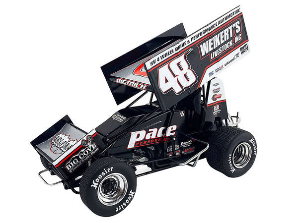 Winged Sprint Car 48 Danny Dietrich \