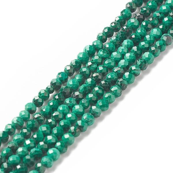 Natural Malachite Beads Strands