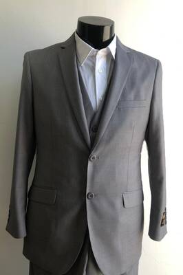 Slim Fit Prom Suits - Skinny - Gray