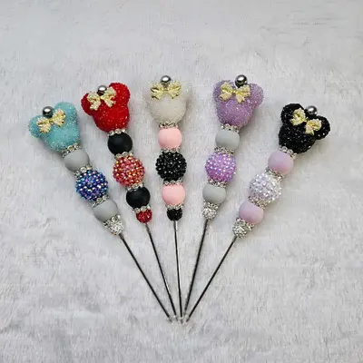 Multifunctional Handmade Stainless Steel Beaded Weeding Crafters Tool for DIY Projects Sugar Bead Effect