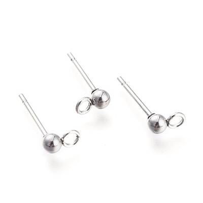 Non-Tarnish 304 Stainless Steel Ear Stud Components