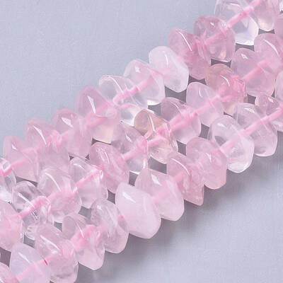 Natural Rose Quartz Beads Strands