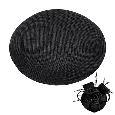 Linen Cloth Mini Hat Fascinator Base