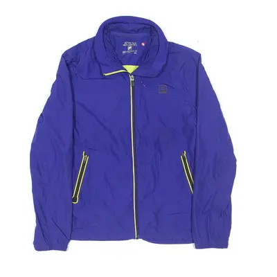 FILA Windbreaker Jacket Purple Womens M
