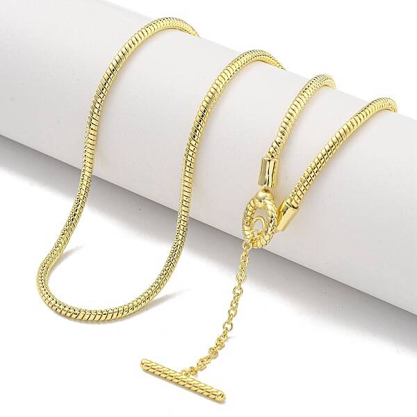 Brass Snake Chain Necklaces for Women