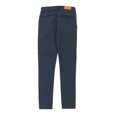 Miguel Bharross Skinny Trousers - 28W UK 6 Blue Cotton